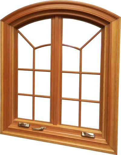 view of a crankout casement window