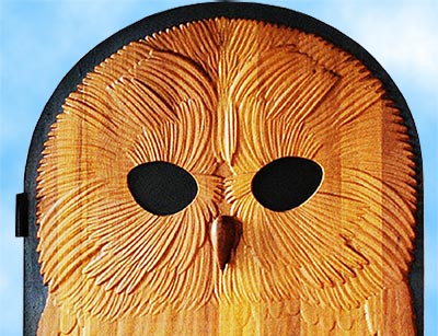 Carved Owl<br>Door