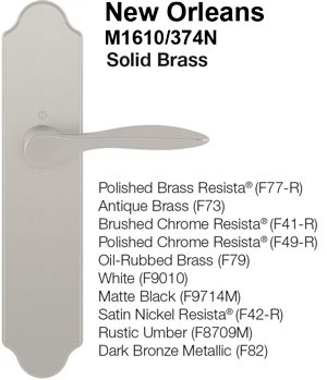 multipoint locking handleset styles