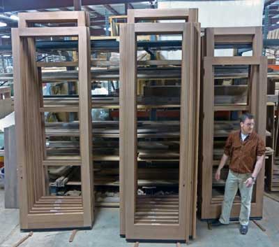 oversize swing door