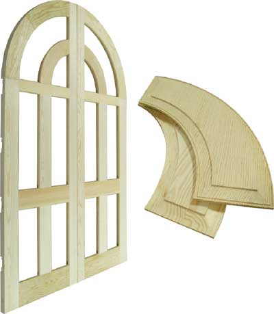 Radius Raised Panel Doors