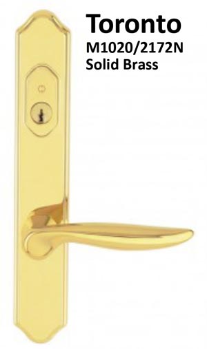 multipoint locking handleset styles